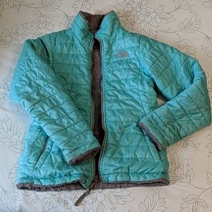 North Face girls reversible jacket